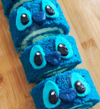 Pastel en rollo Stitch